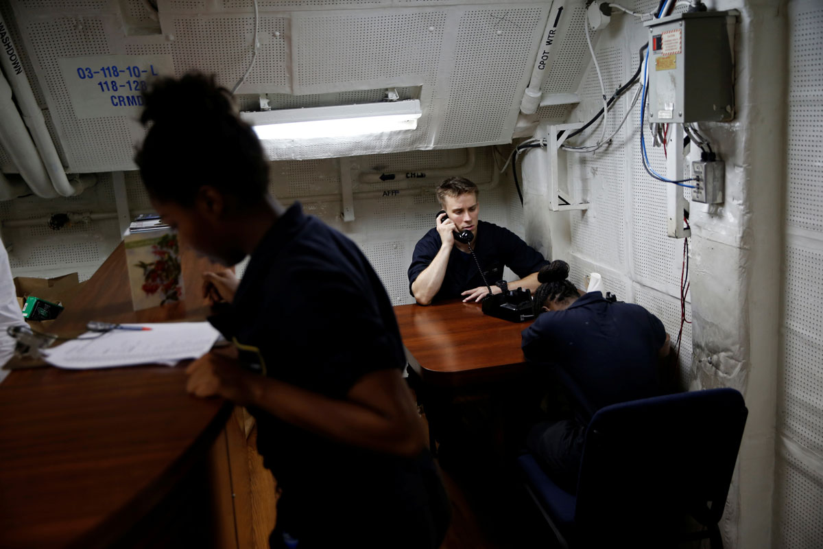 The Wider Image: Life aboard the USS Harry S. Truman 