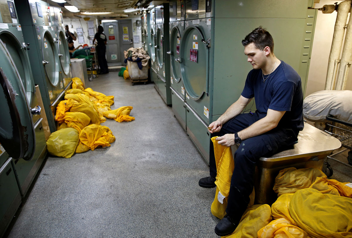 The Wider Image: Life aboard the USS Harry S. Truman 