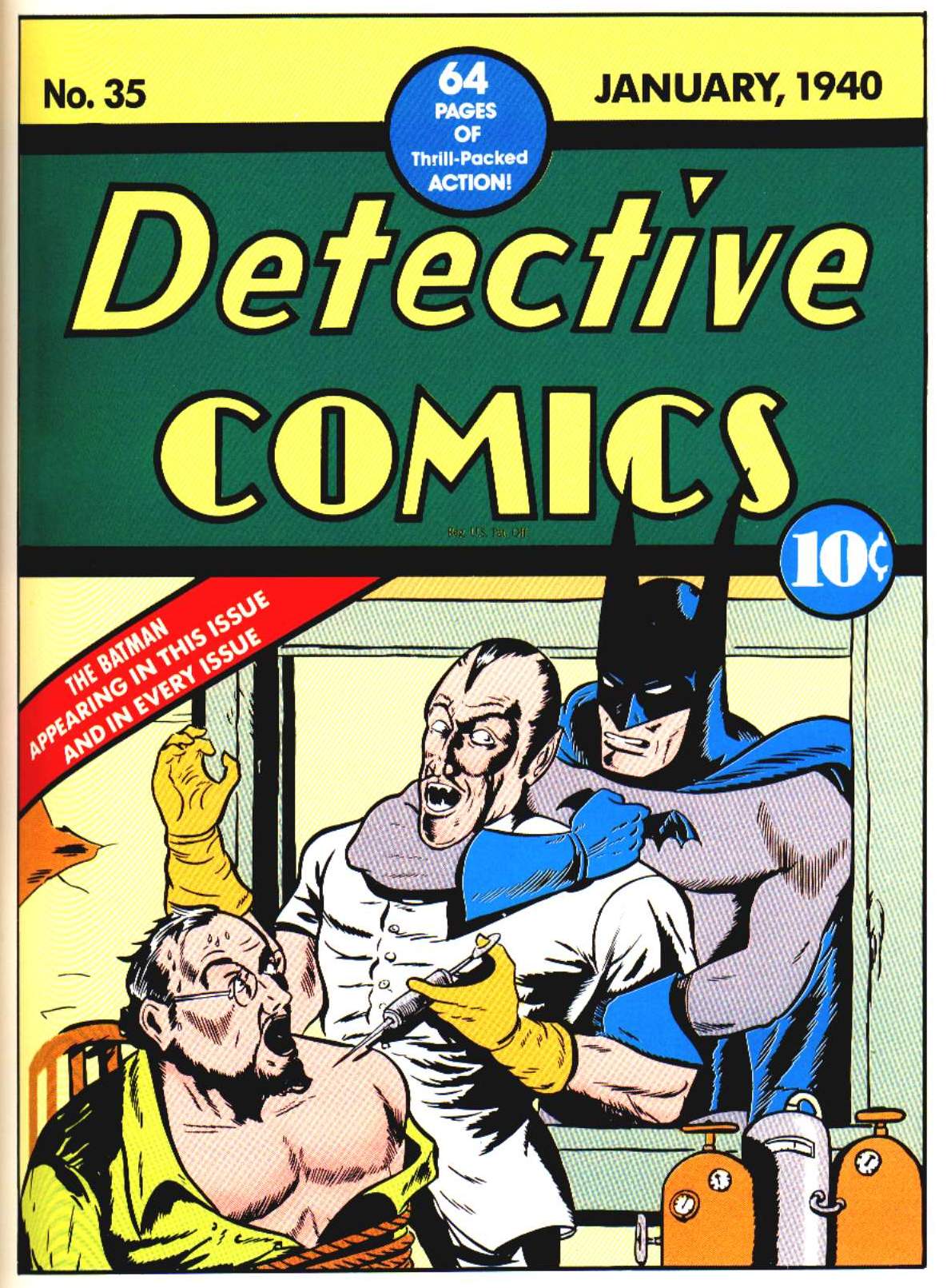 23. Detective Comics #35 - $130,000