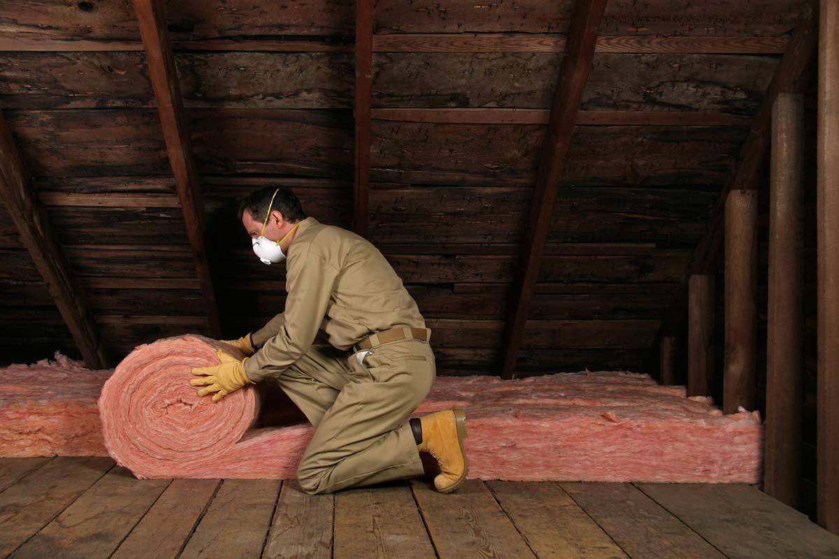 1. Fiberglass Attic Insulation