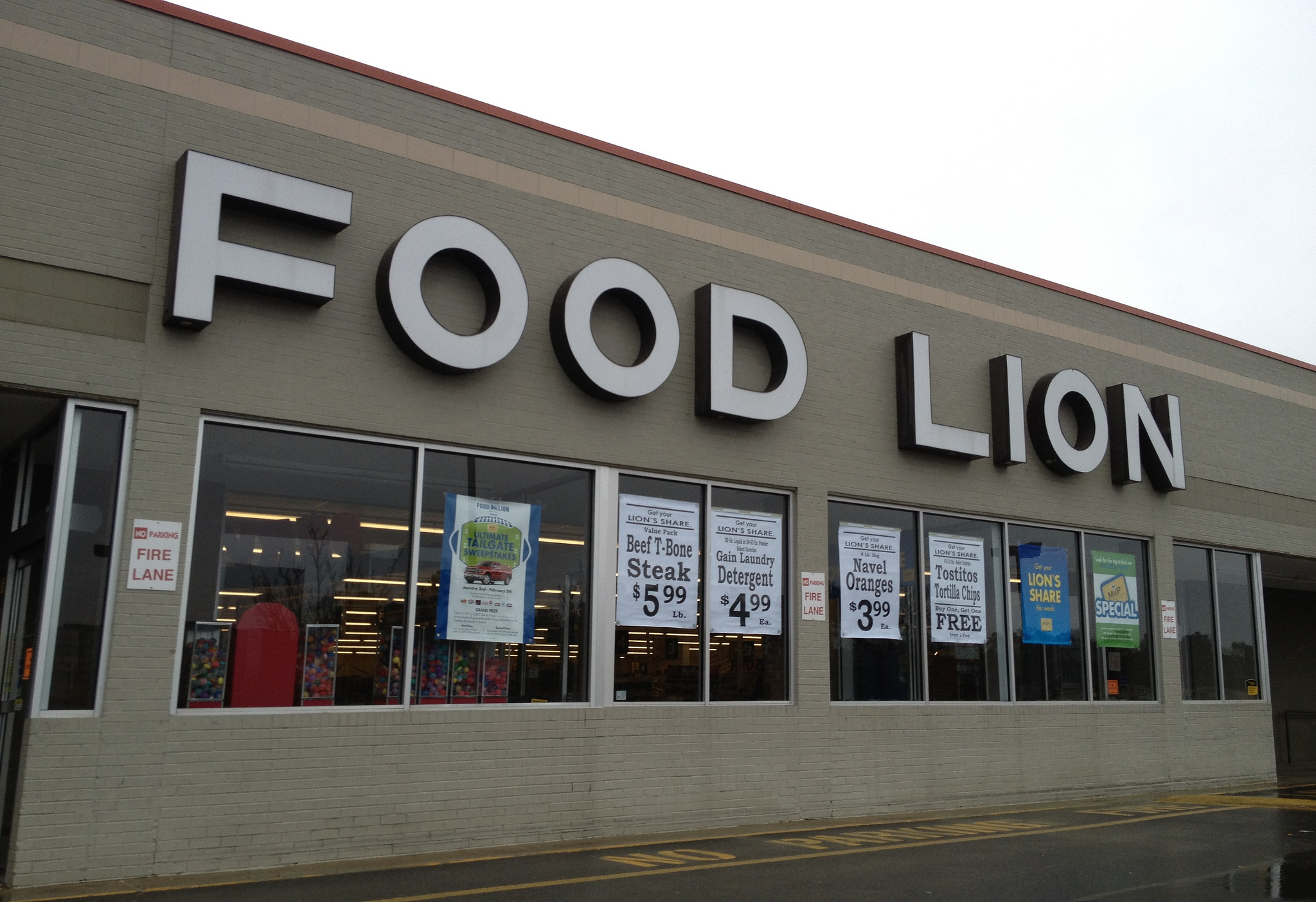 15. Food Lion: $37