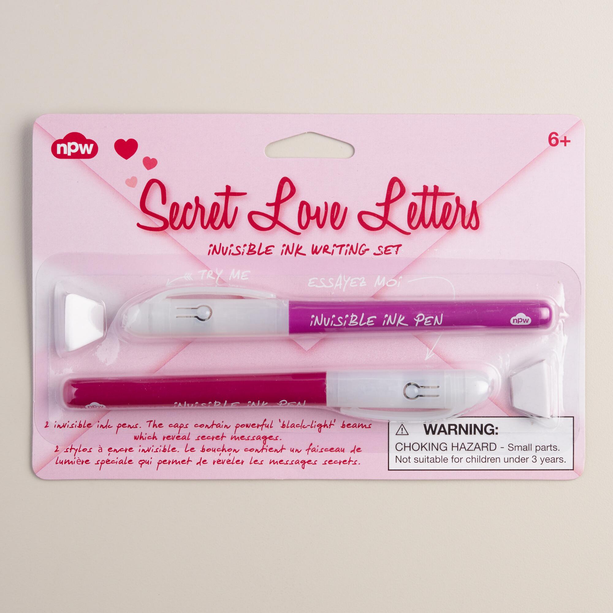  Secret Love Letters Writing Set