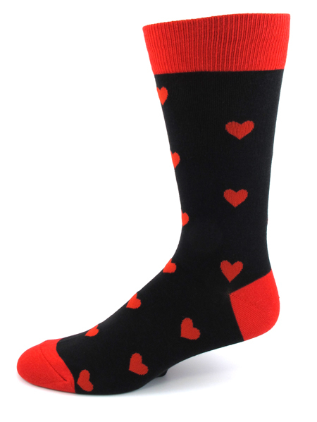 Men’s Heart Socks