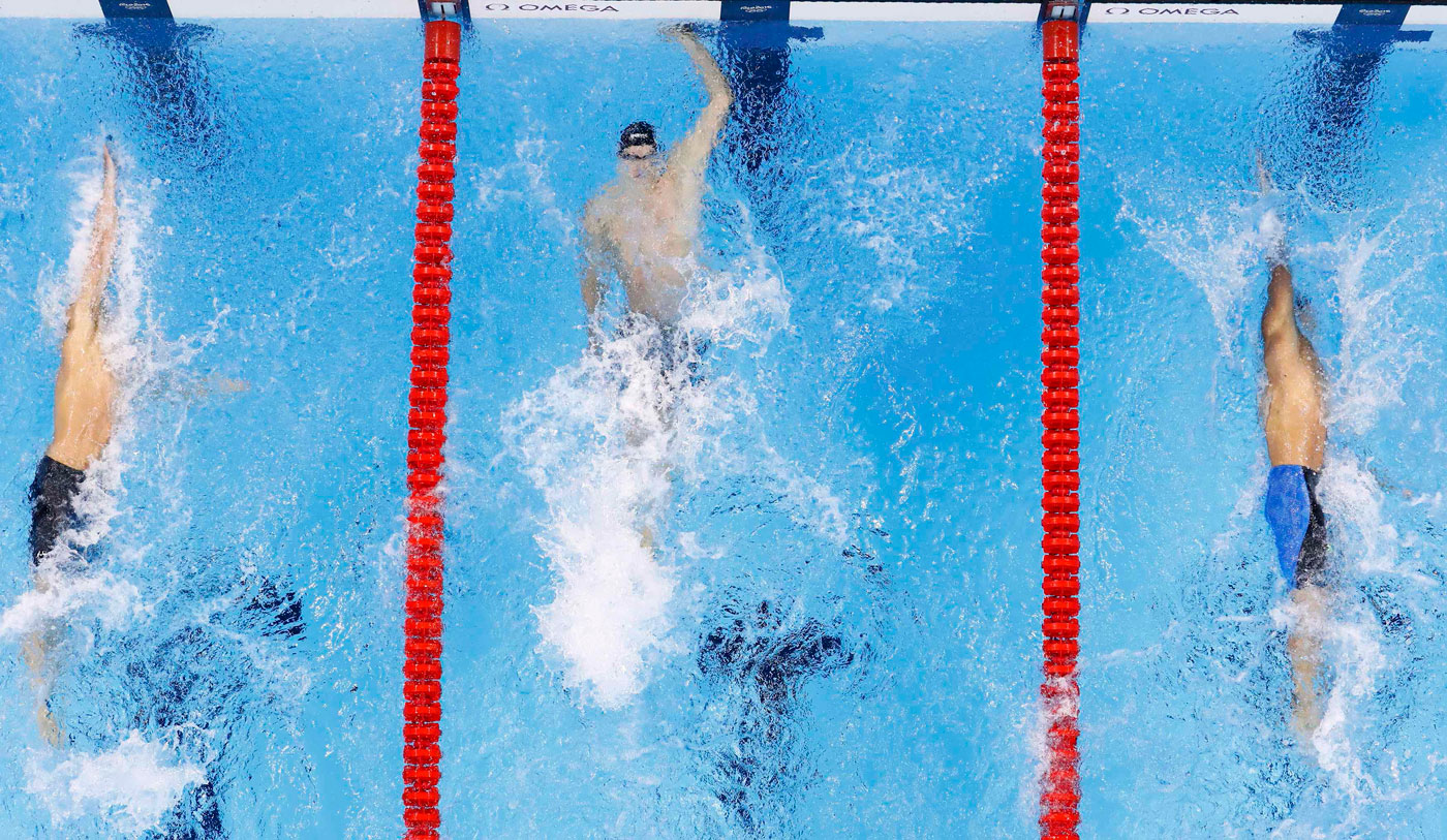 Swimming - Men's 100m Backstroke Final