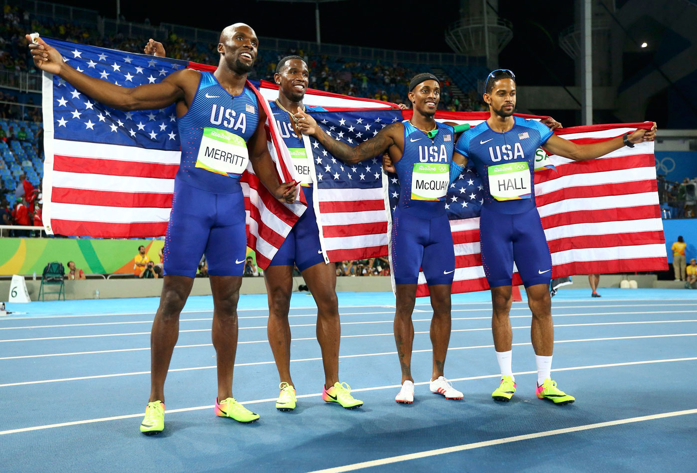 Athletics - Men's 4 x 400m Relay Final