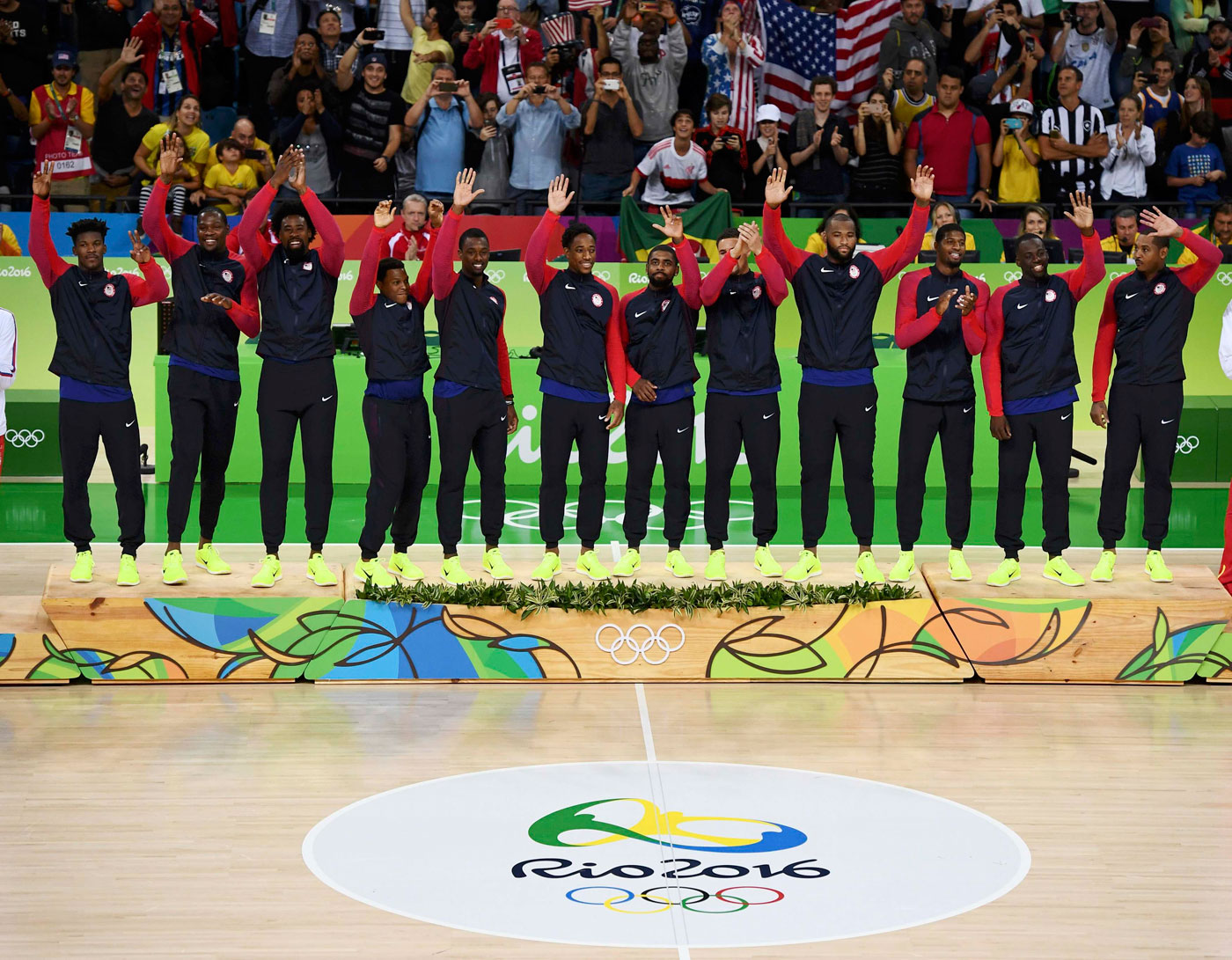 Basketball - Men's Victory Ceremony