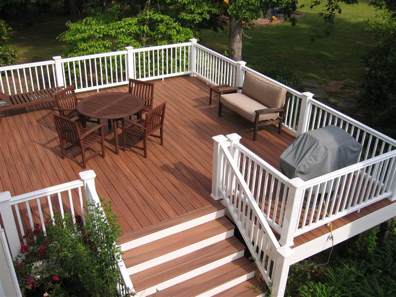 9. Composite deck addition (mid-range)