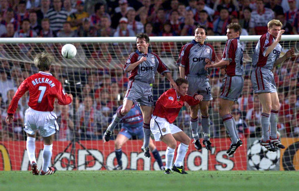 David Beckham Free Kick