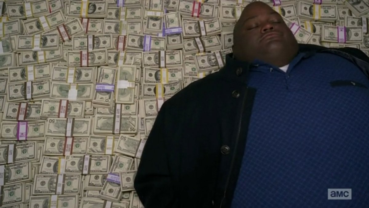 Huell and the Pile of Money