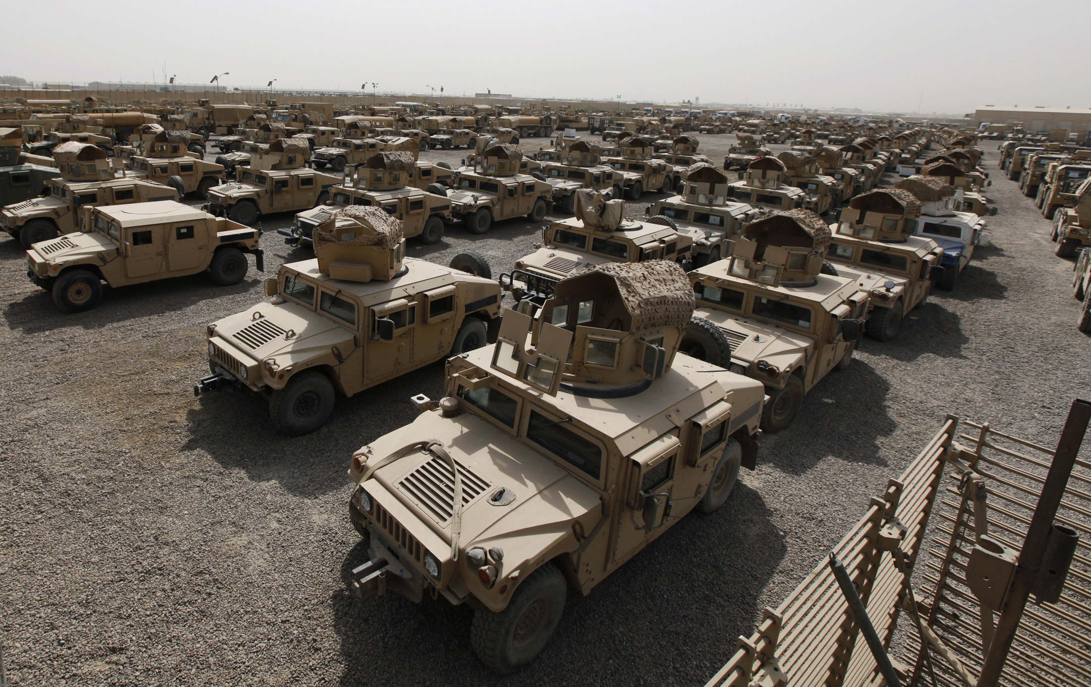 American/Iraqi Humvees