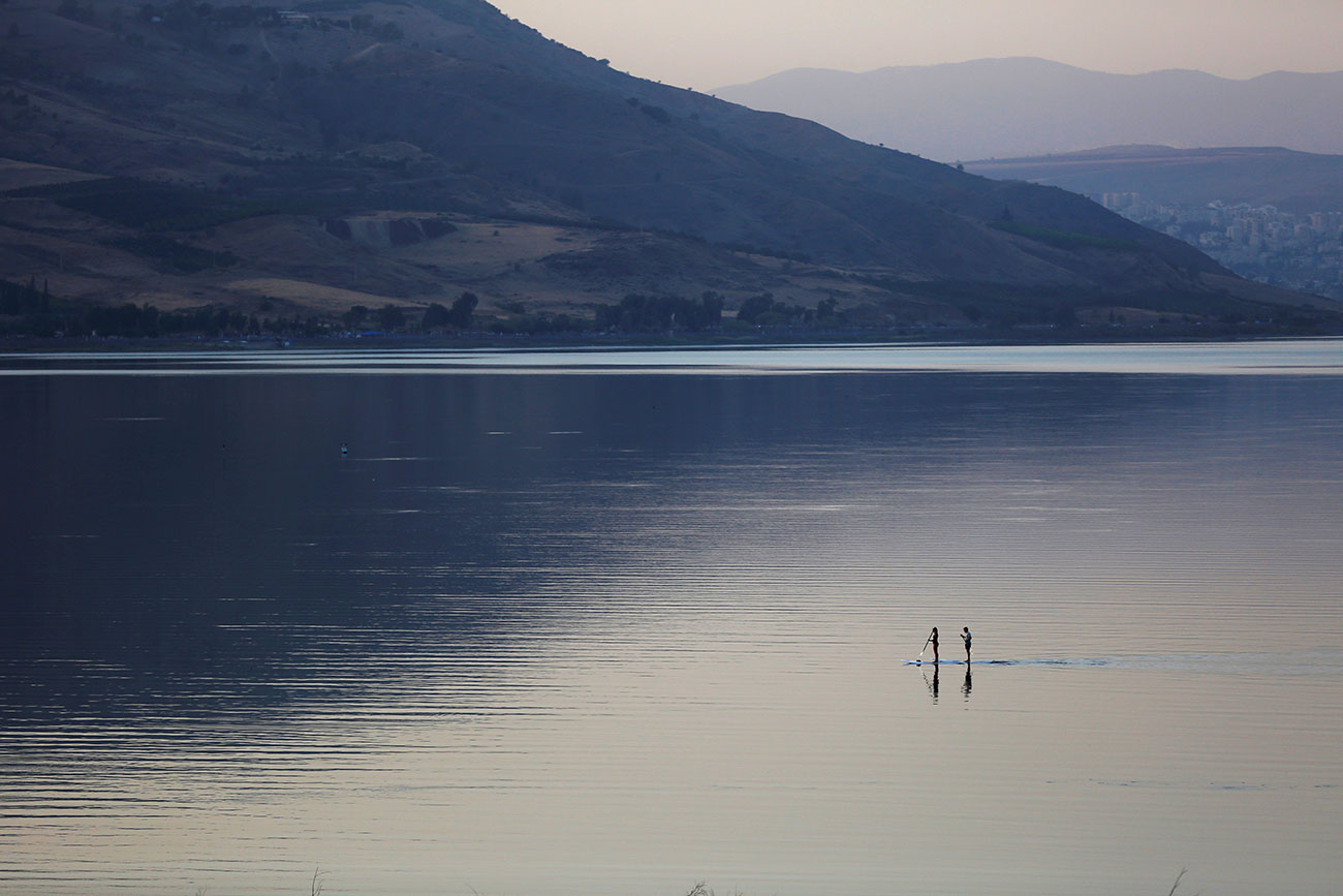 The Wider Image: The Sea of Galilee: receding waters of biblical lake