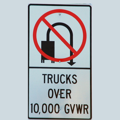 Trucks with pointy tails strictly forbidden.