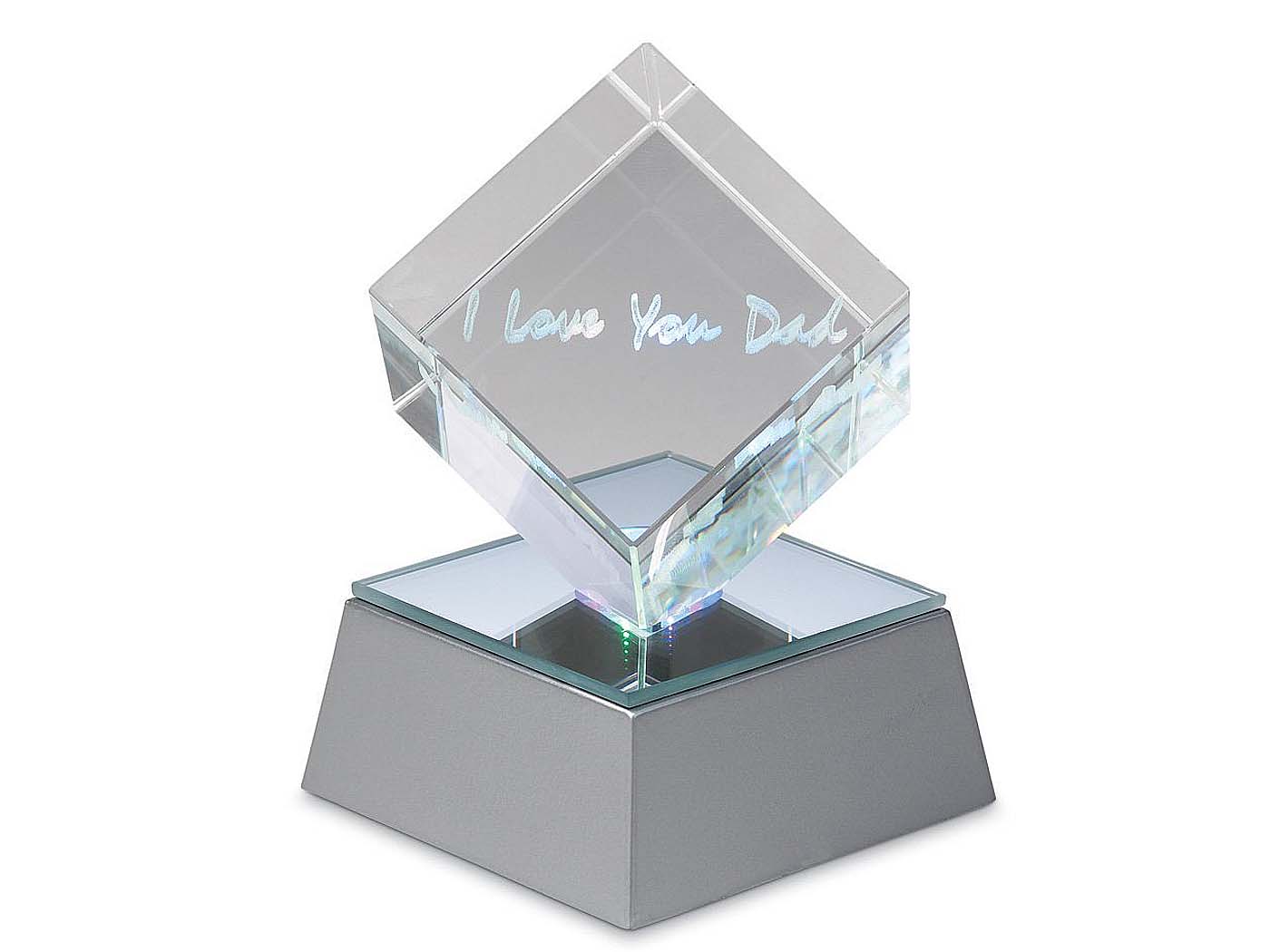 "I Love You Dad" Lighted Cube - $15.99