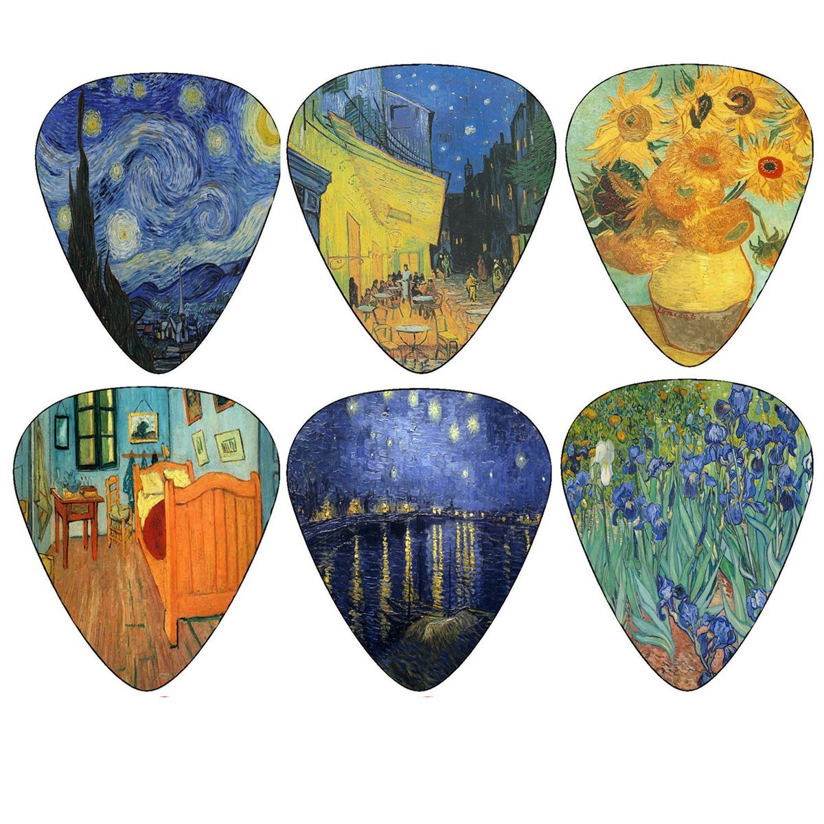 Vincent Van Gogh Guitar Picks, $15.99