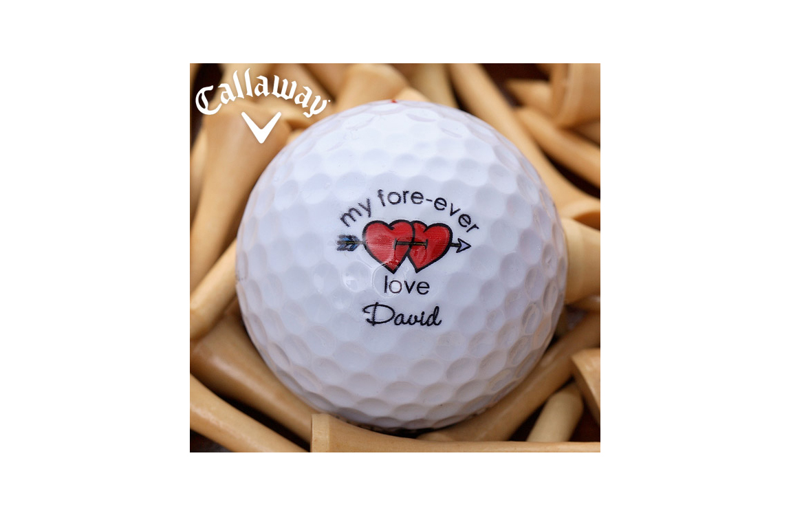 Loving Hearts Golf Ball Set 