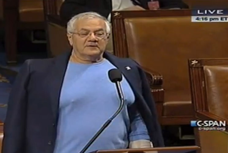 Retiring Rep. Barney Frank (D-Mass.) is known for many things...but being a fashion icon isn't one of them. Frank set tongues wagging with this dressed-down appearance on the House floor last month, and as The Washington Post reported, "C-SPAN cameras cap