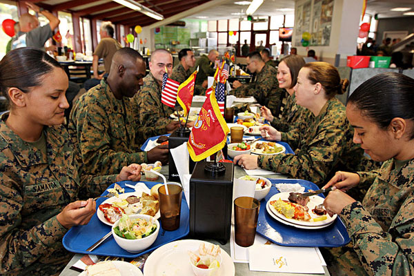 If every American service member ate 2,500 calories a day while they were deployed to Iraq, it would take <b>until next year</b> before they will have consumed a trillion calories.