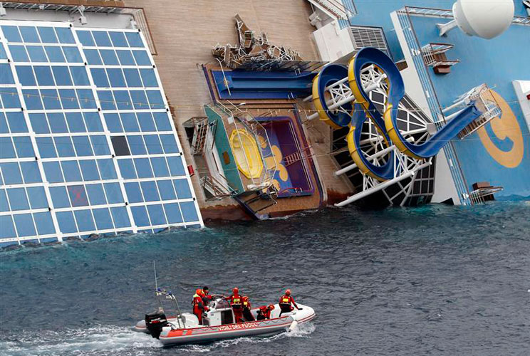 The Concordia ship had been on a Mediterranean cruise from Rome helmed by Capt. Francesco Schettino.