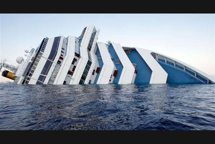 The Costa Concordia is one of the biggest passenger vessels ever to be wrecked.