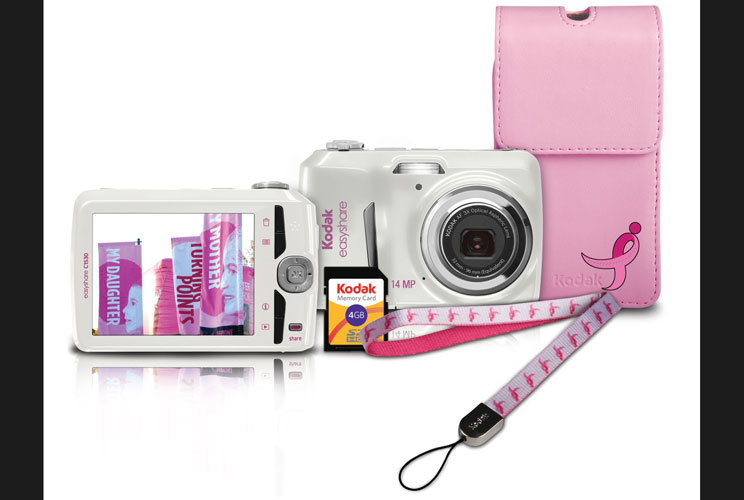 Kodak last year said it would donate $4 to Susan G. Komen for the Cure for every purchase of its $99.95 special edition camera bundle.