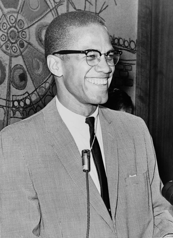 		<p>Malcolm X (May 19, 1925 – February 21, 1965) was born Malcolm Little and was also known as El-Hajj Malik El-Shabazz. He was a Muslim minister and human rights activist and, to his admirers, a courageous advocate for the rights of blacks, someone who 