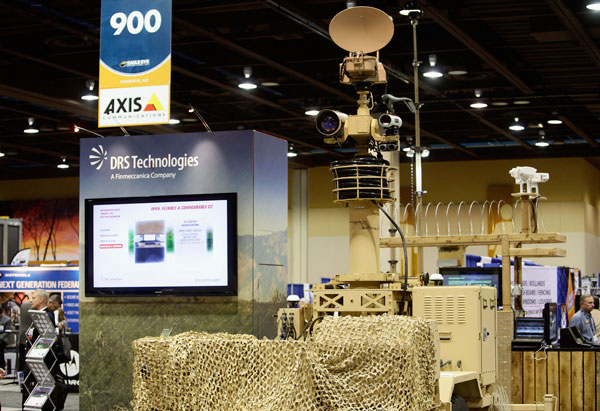 		<p>A transportable long range surveillance trailer with cameras is displayed at the 7th annual Border Security Expo in Phoenix, Arizona March 12, 2013. Products and services from over 100 companies are on display, showing the latest technology in securi