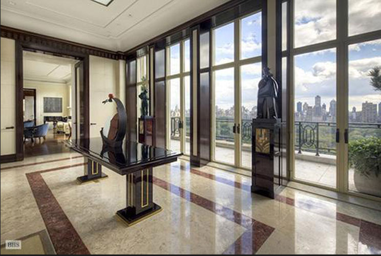 Last December, a penthouse at 15 Central Park West sold for <b>$88 million</b> (setting the record for the priciest apartment to sell in Manhattan) to Russian oligarch Dmitry Rybolovlev for his 22-year-old daughter, who was reportedly planning to stay in 