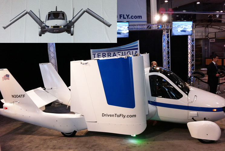 For only $279,000 you can own the Terrafugia Transition and be the envy of the other shoppers in supermarket parking lot. The car/plane, which completed its first flight on March 23, 2012, makes it super easy to fly to your weekend house and then drive di