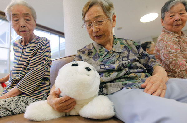 		<p>PARO is a seal robot that responds to an owner's touch and provides engaging companionship. Developed at MIT's Artificial Intelligence Lab, it was first commercialized in Japan in 2005 and in the U.S. in 2009. Early studies show that it benefits some