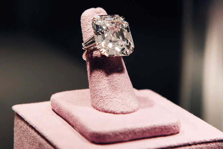 A 33.19 carats diamond ring given to Elizabeth Taylor by Richard Burton, her fifth husband, was the star of Christie's auction of The Collection of Elizabeth Taylor in Los Angeles last October, which featured her jewelry, haute couture, fashion, and fine 