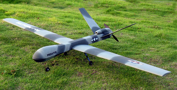 Look familiar? That’s because this drone is styled after the U.S. military’s Predator drone. This replica can fly for about 20 minutes and has a 5-foot wingspan. (source: <a href="http://www.complex.com/tech/2013/03/10-cool-drones-you-can-buy-right-now/4-