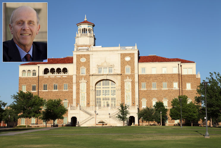 <b>Texas Tech University system</b><br/><b>Base salary:</b> $420,240<br><b>Bonus pay:</b> $150,000 paid deferred compensation ($187,500 set aside)<br><b>Perks:</b> $24,000 car allowance, house, $36,461 pension contribution<br>    <b>Tenure:</b> 2006–Prese