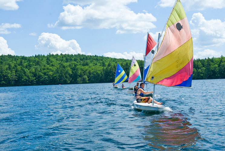 <a herf="http://www.skylemar.com/" target="_blank">Skylemar</a> in Maine boasts a 200 acre facility with athletic fields, a golf course, tennis courts and a street hockey rink.  If you need more than that you can water ski, sail, fish or swim in their spr