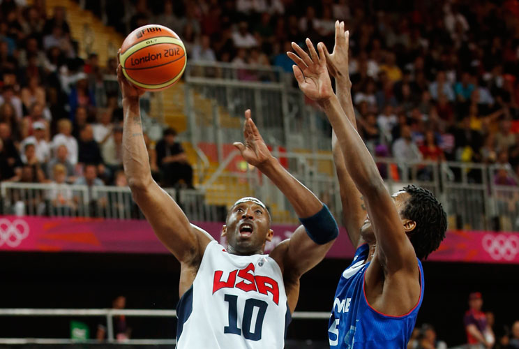 <b>Sport:</b> Basketball<br><b>Olympic medals pre-London:</b> 1 gold<br><b>Total earnings:</b> $52.3 million (June 2011- June 2012)<br>The five-time NBA champion from Los Angeles had the biggest salary in the league for the 2011-2012 season (a measly $20.