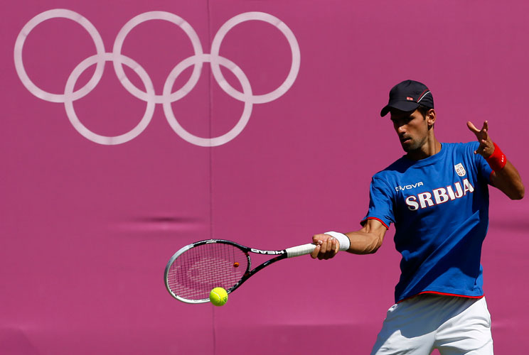 <b>Sport:</b> Tennis<br><b>Olympic medals pre-London:</b> 1 bronze<br><b>Total earnings:</b> $20.6 million (June 2011-June 2012)<br>In 2012, Serbian tennis professional Novak Djokovic earned more than $5 million on the court, according to Tennis.com. Brin