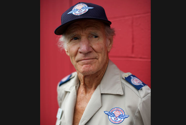 Remote Area Medical founder Stan Brock oversees the clinic.