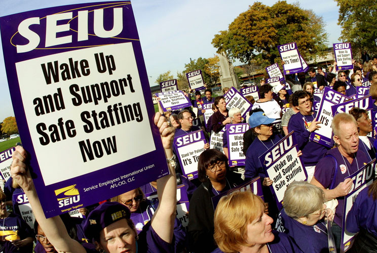 SEIU’s 2.1 million members include over one million health care workers and over one million public employees, including blue- and pink-collar workers in health care, public education and child care. The group was a major supporter of the Affordable Care 