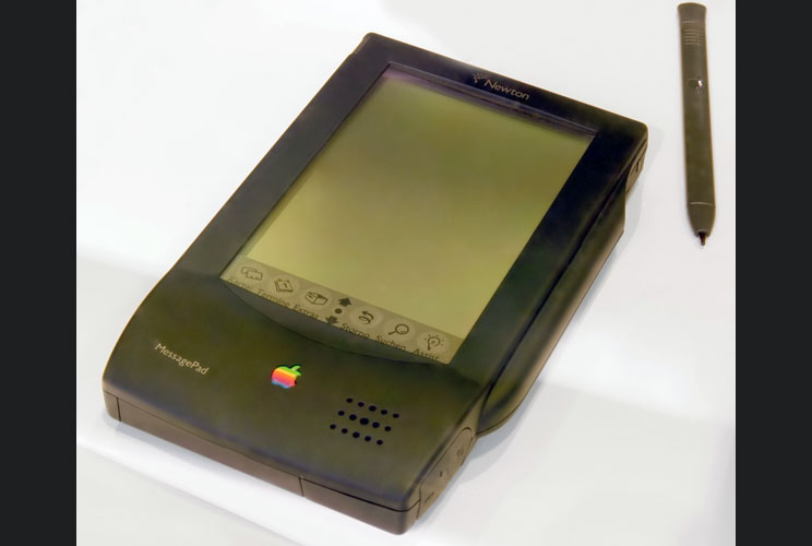 One of Apple's most notable failures, the Newton was an early personal digital assistant developed by the company under John Sculley, who had taken over as CEO in 1983 and ousted Jobs in 1985. Launched in 1993, the Newton was pricey and glitchy--and was k