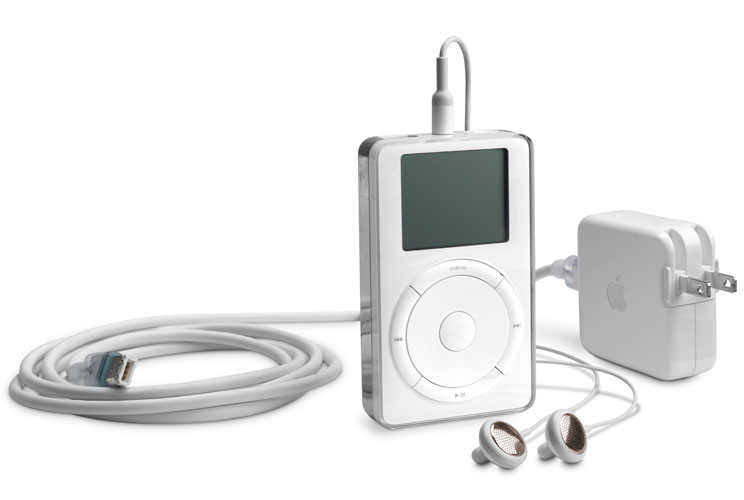 Released in November 2001' the iPod media player catapulted Apple back to prominence--and then dominance--in the tech world. Along with the iTunes music store, the device revolutionized the music industry. Later variations included the iPod mini, the iPod