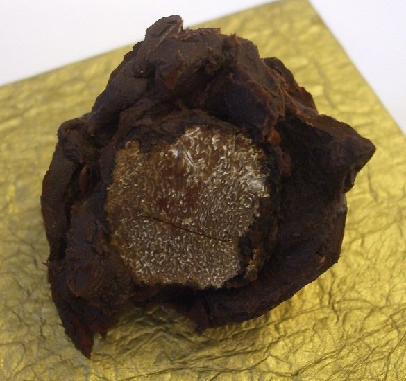 		<p>Though it can be consumed in a single bite, one of the most expensive chocolates in the world can be found at a small mom-and-pop shop in South Norwalk, Connecticut, in the form of a truffle. Filled with ganache that’s 71 percent single bean dark cho