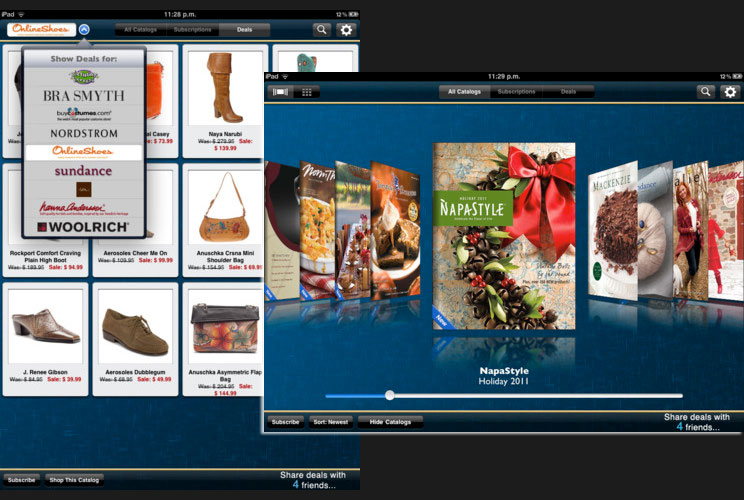 Compiles catalogs from stores like Nordstrom, Coldwater Creek, Patagonia, and many others so you can browse and buy with ease.