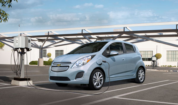 		<p>Though the Spark has been available in a gas version, the new Spark is the first all-electric car for Chevrolet. Mark Reuss, president of General Motors of North America, called it “our happy little Chevy,” and its compact, sporty design exemplifies 