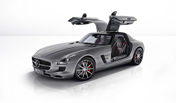 		<p>This car was introduced previously, but the black series, a higher-performance version, was unveiled at the show. The coolest feature on this Mercedes are the gull wing doors that open to the ceiling instead of out, creating a futuristic feel. The GT