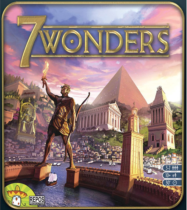 When there’s no electricity, that also means none of the following: Pandora, Netflix, iTunes, video games, movies…basically all of the entertainment you have. That’s why having a board game on hand could get you through the dark nights. The 7 Wonders stra