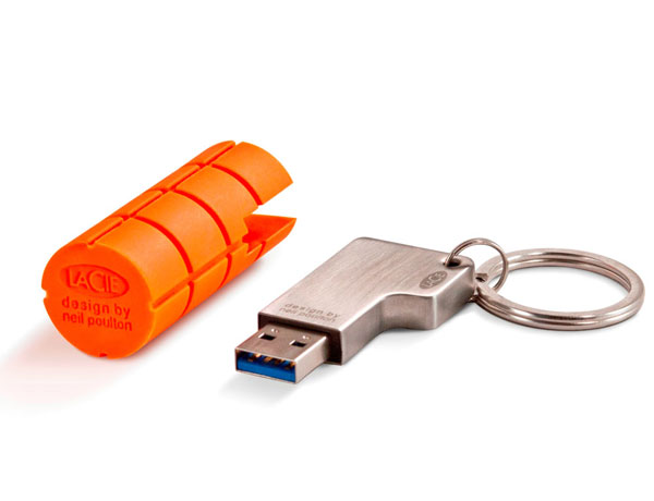 		<p>Information is valuable – especially in disaster situations. Protect yours with this insanely-durable thumb drive. The rubber casting protects it from extreme temperatures (up to 446 degrees F), torrential downpour, and drops up to 300 feet. $39.99 f