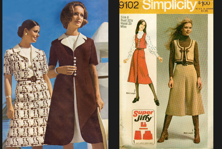 A quadrupling of oil prices by OPEC, combined with spending related to the Vietnam War, led to stagflation, and the 1973-74 stock market crash. Skirt lengths fell again, but the onset of feminism gave rise to big shoulder pads and a more masculine look th