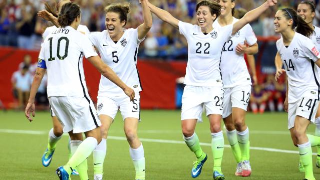 Soccer: Women's World Cup-Semifinal-United States at Germany