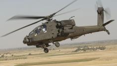 Boeing Apache helicopters and mission equipment