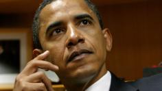 US Senator Obama attends meeting with Israeli Foreign Minister Shalom in Tel Aviv