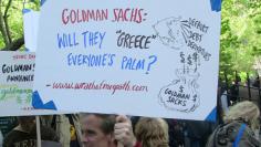 More than 15,000 people rallied in NYC on Thursday, marching on Wall Street to protest what they see as the excesses of big banks that brought the economy to its knees.